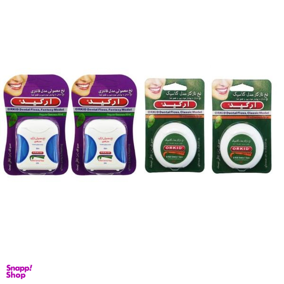 نخ دندان ارکید (Orchid) مدل 001 بسته 4 عددی