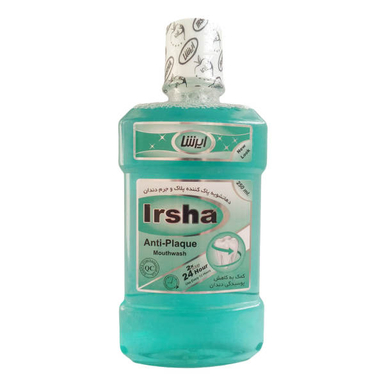 دهان شویه ایرشا (Irsha) مدل Anti-Plaque حجم 250 میلی لیتر