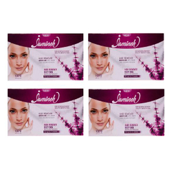 پودر موبر بدن ژامینه مدل WO-Scent of flowers وزن 100 گرم مجموعه 4 عددی
