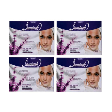 پودر موبر ژامینه مدل WO-SCENT OF NICE وزن 50 گرم مجموعه 4 عددی