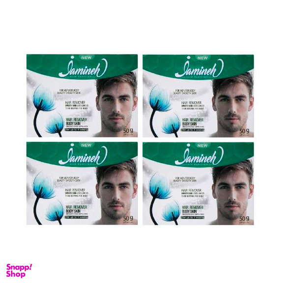 پودر موبر ژامینه مدل MA-Fragrant Smell وزن 50 گرم مجموعه 4 عددی