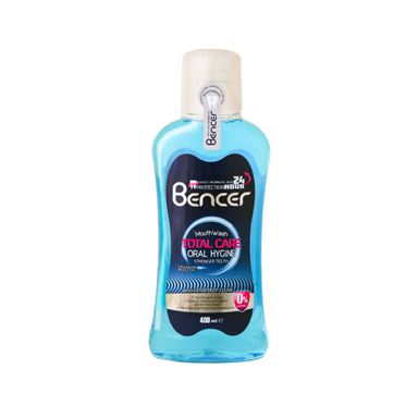 دهان شویه بنسر (Bencer) مدل Total Care حجم 400 میلی لیتر