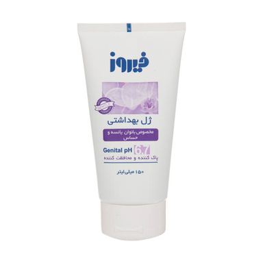ژل بهداشتی بانوان فیروز مدل Intimate حجم 150 میلی لیتر