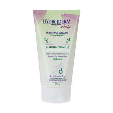 ژل بهداشتی بانوان هیدرودرم (Hydroderm) مدل Whita Femme حجم 150 میلی لیتر