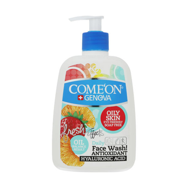 ژل شستشو صورت کامان (Come'On) مدل Oily حجم 500 میلی لیتر