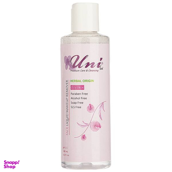 پاک کننده آرایش یونی لد (Uni Led) سری Herbal Origin مدل Oily Skin حجم 200 میلی لیتر