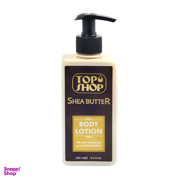 لوسیون بدن تاپ شاپ (Top Shop) مدل Shea Butter حجم 250 میلی لیتر