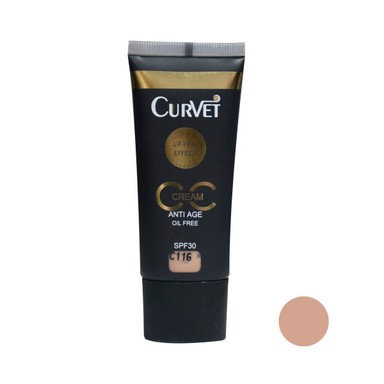 کرم پودر CC کوروت (Curvet) شماره C116 حجم 40 میلی لیتر