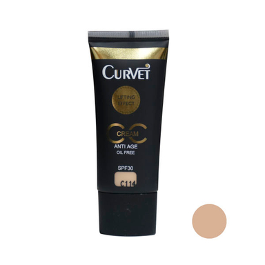 کرم پودر CC کوروت (Curvet) شماره C114 حجم 40 میلی لیتر