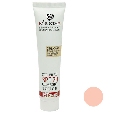 کرم پودر میس استار (Mis star) مدل Classic Touch شماره 101 حجم 40 میلی لیتر
