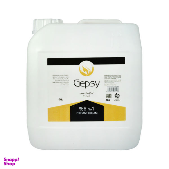 اکسیدان جیپسی (Gepsy) مدل O7 شش درصد حجم 4000 میلی‌ لیتر