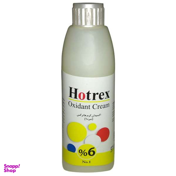 اکسیدان هاترکس (Hotrex) مدل 01 شش درصد حجم 150 میلی‌ لیتر