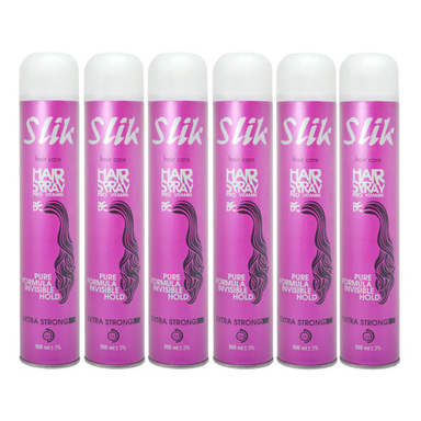 اسپری حالت دهنده مو سلیک (Slik) مدل Pro Vitamin حجم 500 میلی‌ لیتر مجموعه 6 عددی