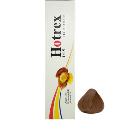 رنگ مو هاترکس (Hotrex) سری Chocolate شماره 7.7 حجم 100 میلی‌لیتر رنگ بلوند شکلاتی متوسط