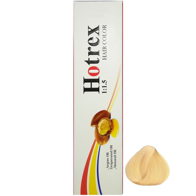 رنگ مو هاترکس (Hotrex) سری Golden شماره 12.3 حجم 100 میلی‌لیتر رنگ بلوند طلایی خیلی خیلی روشن