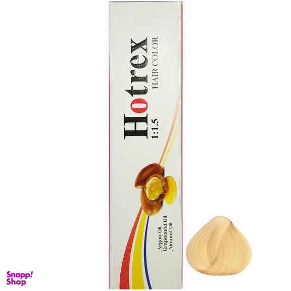 رنگ مو هاترکس (Hotrex) سری Golden شماره 12.3 حجم 100 میلی‌لیتر رنگ بلوند طلایی خیلی خیلی روشن