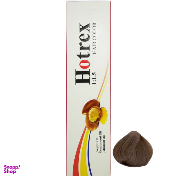 رنگ مو هاترکس (Hotrex) سری Natural شماره 5.0 حجم 100 میلی‌لیتر رنگ قهوه ای روشن