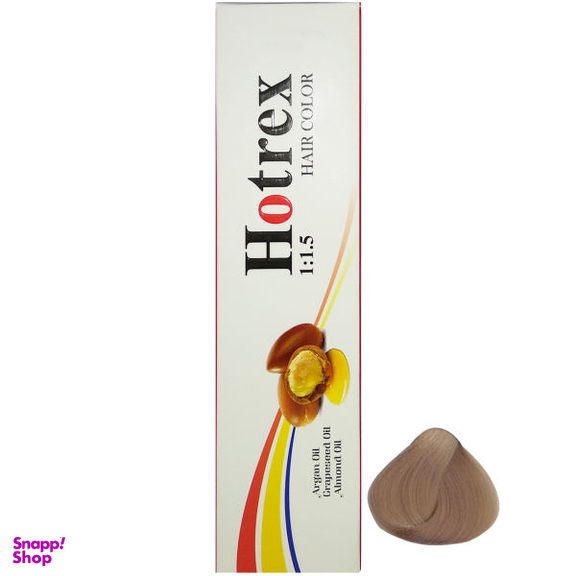 رنگ مو هاترکس (Hotrex) سری Natural شماره 7.0 حجم 100 میلی‌لیتر رنگ بلوند متوسط