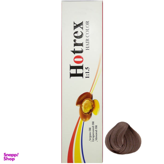 رنگ مو هاترکس (Hotrex) سری Smoky شماره 6.1 حجم 100 میلی‌لیتر رنگ بلوند دودی تیره