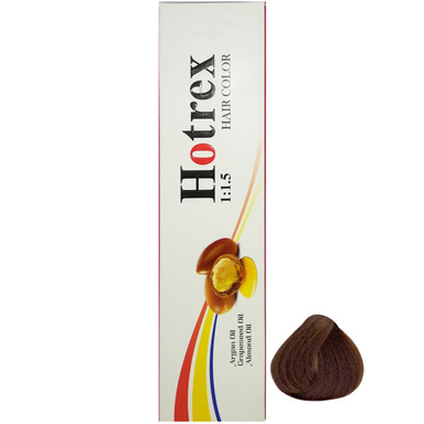 رنگ مو هاترکس (Hotrex) سری Golden شماره 5.3 حجم 100 میلیلیتر رنگ قهوه ای طلایی روشن