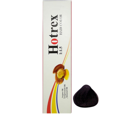 رنگ مو هاترکس (Hotrex) سری Smoky شماره 3.1 حجم 100 میلی‌لیتر رنگ قهوه ای دودی تیره
