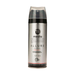 اسپری بدن مردانه مدیا (Media) مدیل Allure حجم 200 میلی لیتر