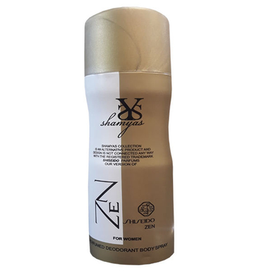 اسپری خوشبو کننده بدن زنانه شمیاس (Shamyas) مدل ُShiseido Zen حجم 200 میلی لیتر
