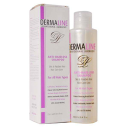 شامپو مو درمالین (Dermaline) مدل ضد ریزش حجم 250 میلی لیتر