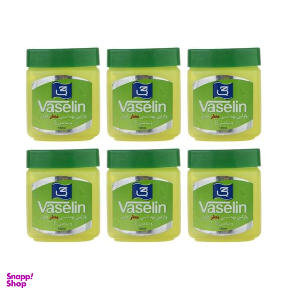وازلین جی کد 001 حجم 120 میلی لیتر مجموعه 6 عددی