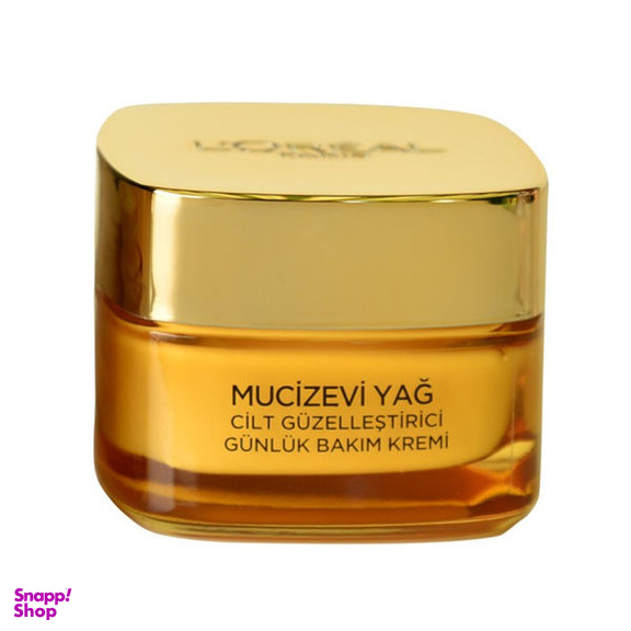 کرم مرطوب کننده لورآل مدل Mucizevi Yag حجم 50 حجم لیتر