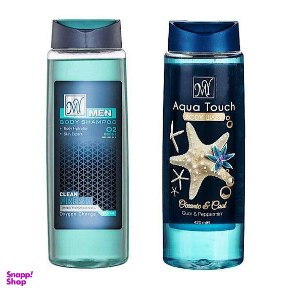 شامپو بدن مای (My) مدل آکوا تاچ و کلین فرش حجم 420 میلی لیتر