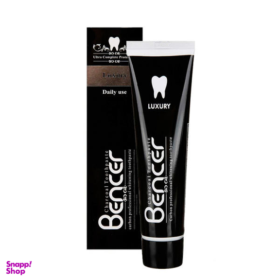 خمیر دندان بنسر (Bencer) مدل Charcoal حجم 100 میلی لیتر