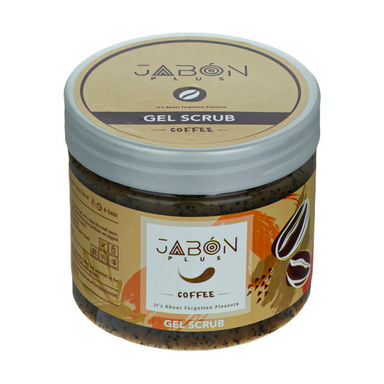 ژل اسکراب لایه بردار پوست ژبن پلاس مدل Coffee وزن 375 گرم