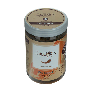 ژل اسکراب لایه بردار پوست ژبن پلاس مدل Coffee وزن 750 گرم