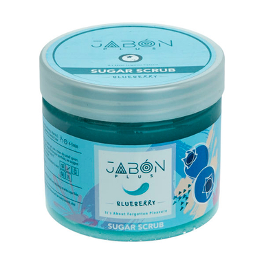اسکراب شکری لایه بردار پوست ژبن پلاس مدل Blueberry وزن 450 گرم