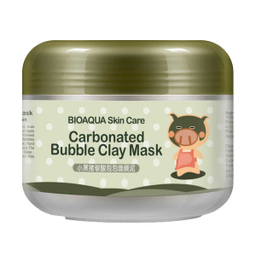 ماسک صورت بایوآکوا (BioAqua) مدل Carbonated Bubble Clay حجم 100 میلی لیتر