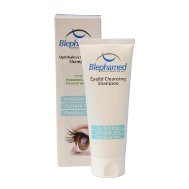 شامپو شستشو پلک و مژه بلفامد (Blephamed) مدل Ophthalmic حجم 75 میلی لیتر