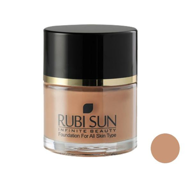 کرم پودر روبی سان (Rubi Sun) شماره 34 حجم 30 میلی لیتر