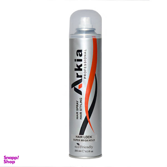 چسب مو آرکیا (Arkia) مدل Hair lock حجم 250 میلی‌ لیتر