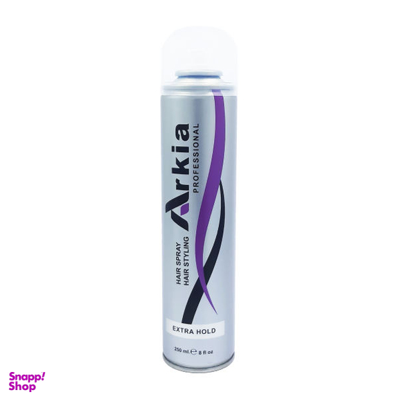 اسپری حالت دهنده مو آرکیا (Arkia) مدل EXTRA حجم 250 میلی‌ لیتر