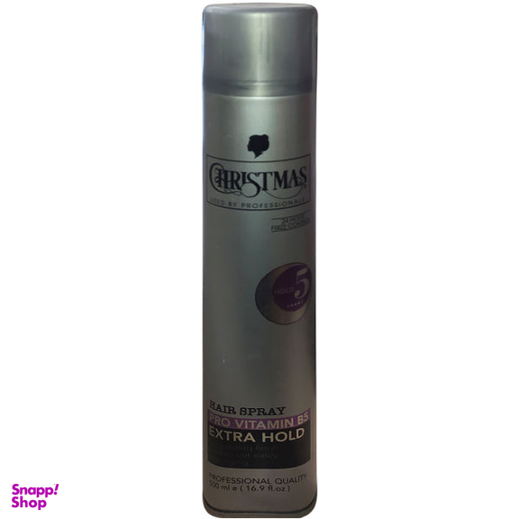 اسپری نگهدارده حالت مو کریسمس (Christmas) مدل EXTRA HOLD حجم 500 میلی‌ لیتر