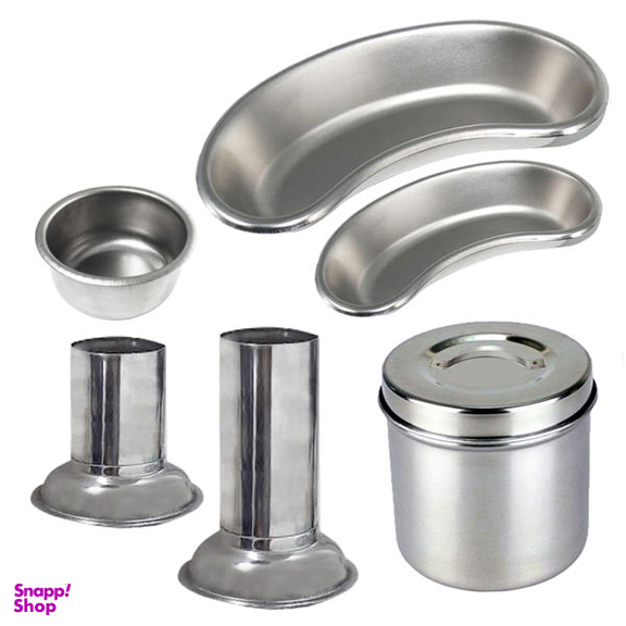 رسیور و گالی ‌پات و جای چیتل و آبسلانگ و جاپنبه‌ای مدل Rlgschapl مجموعه 6 عددی