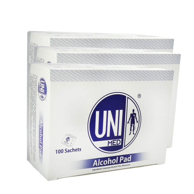 پد الکلی یونی مد (Uni Med) مدل 898 مجموعه 3 عددی