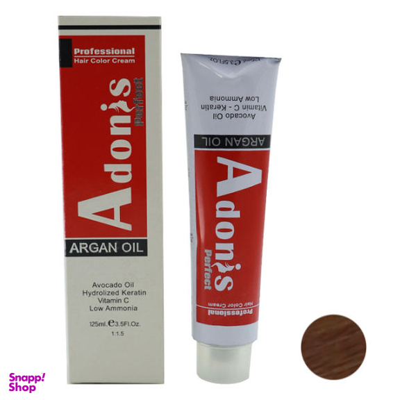 رنگ مو آدونیس پرفکت (Adonis Perfect) شماره G6-7.3 رنگ بلوند طلایی متوسط حجم 125 میلی‌ لیتر