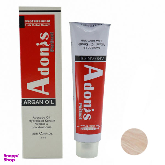 رنگ مو آدونیس پرفکت (Adonis perfect) شماره T10 حجم 125 میلی‌لیتر رنگ پیازی