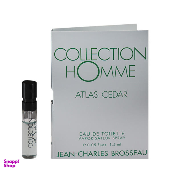 عطر جیبی مردانه جان چارلز بروسو مدل Atlas Cedar حجم 1.5 میلی لیتر