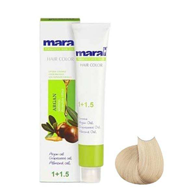 رنگ مو مارال (Maral) مدل Highlight شماره 12.01 حجم 100 میلی‌ لیتر رنگ عاج فیلی