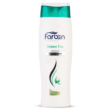 شامپو مو فاربن (Farben) مدل چای سبز حجم 250 میلی لیتر