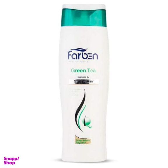 شامپو مو فاربن (Farben) مدل چای سبز حجم 250 میلی لیتر