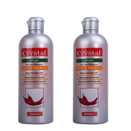 شامپو کریستال (Crystal) مدل فلفل حجم 400 میلی لیتر بسته 2 عددی